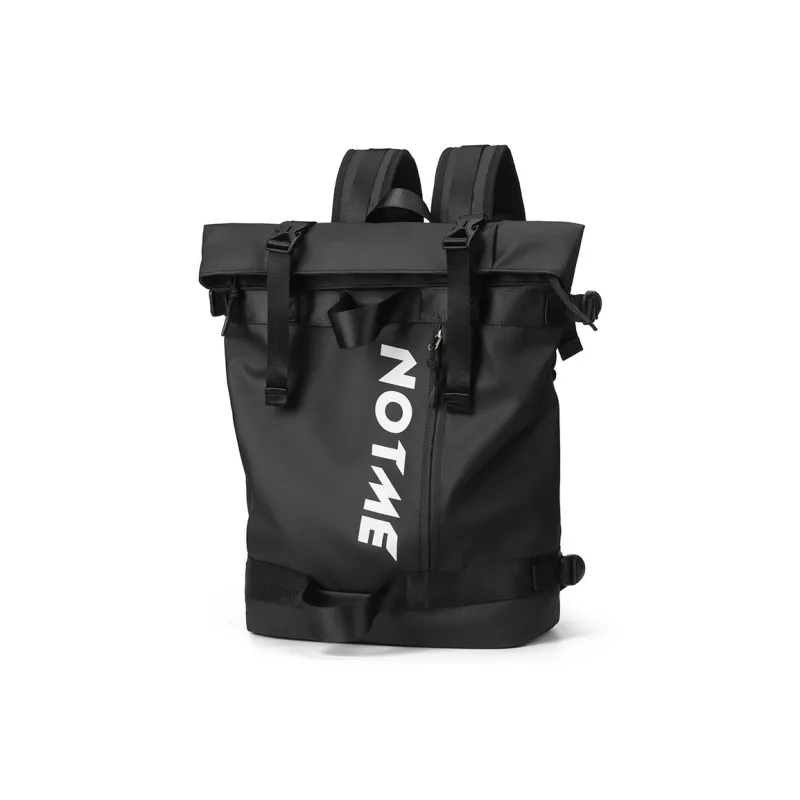 LOVERPUSS Fabric Backpack Men's Cool Black-4