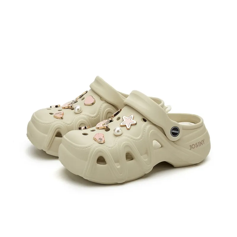 JOSINY Timeless Perforated Collection Clogs Women's-3