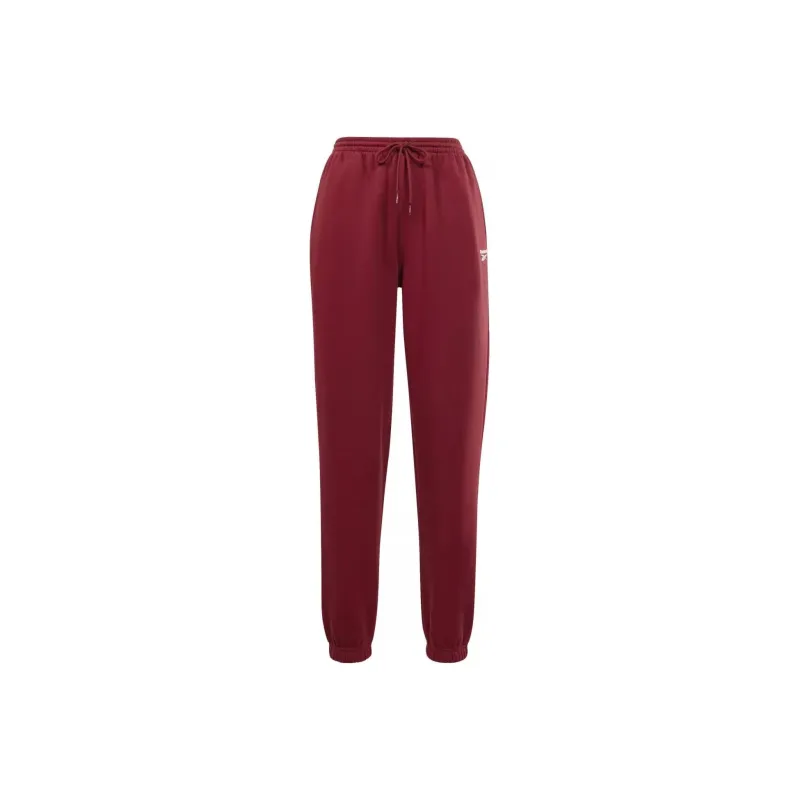 Reebok RI FLEECE JOGGER Knitted Sports Pants Women's Red-0