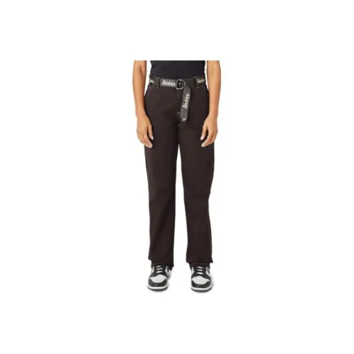 Dickies Relaxed Fit Carpenter Pants Cargo Pants Women's Dark Brown
