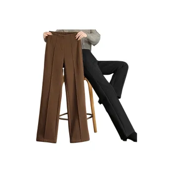 Mylan Spring Fall Casual Pants Loose Fit Women's Black Collection Brand Get Activity Alerts In Real Time