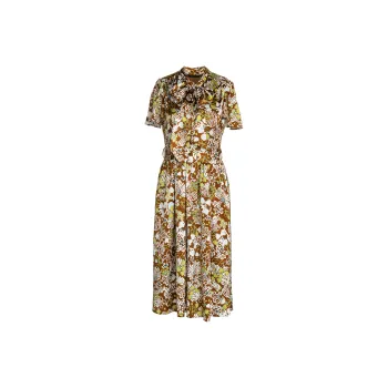 ROEYSHOUSE Short Sleeved Dress Women's Multicolor