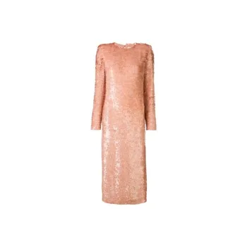 GIVENCHY FW21 Long-Sleeved Dresses Women's Flesh Pink