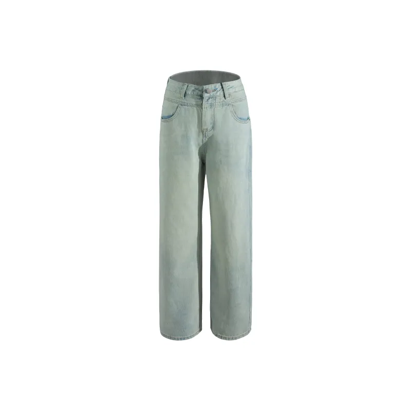 CPAURA Jeans Women's Vintage Blue-0
