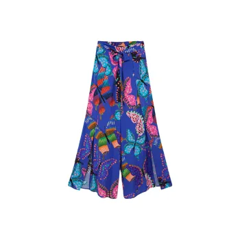 Desigual Casual Pants Women's Royal Blue