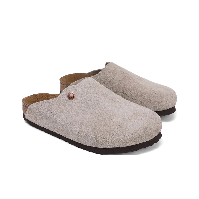 Khadgar EVA Cork Sole Quiet Abrasion Resistant Slip Resistant Closed Toe Slippers Unisex-3