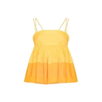 Staud Slip Dresses Women's Yellow