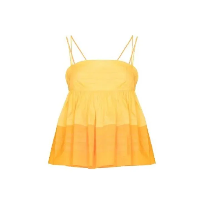Staud Slip Dresses Women's Yellow-0