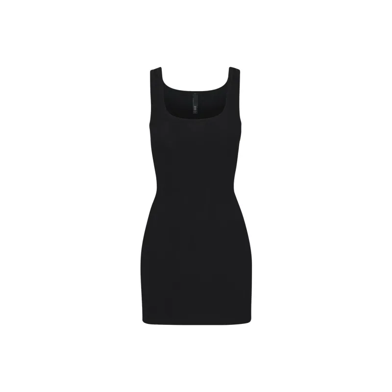 Skims Slip Dresses Women's Agate Black-0