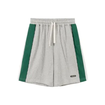 NO ONE ELSE Casual Shorts Unisex Light Heather Gray