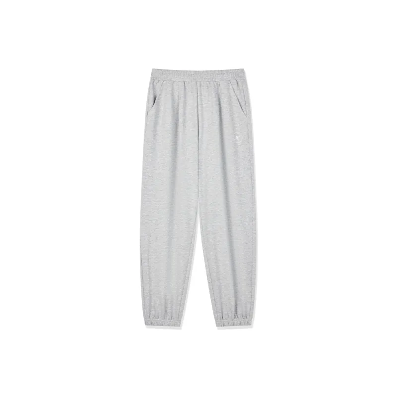 QIAODAN Casual Pants Women's Gray Heather Gray-0