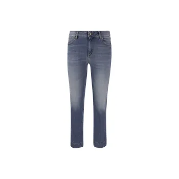 SportMax Logo Patch Flared Jeans