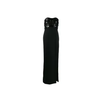 SAINT LAURENT Sequin embellished Evening Gown