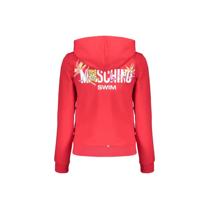 MOSCHINO Logo print Zip up Hoodie-0