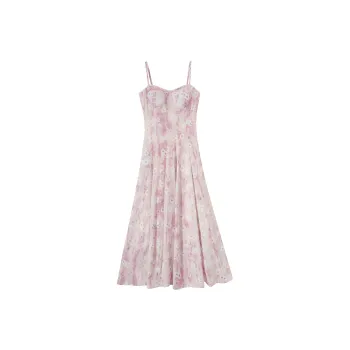 Adeworn Slip Dresses Women's Pink