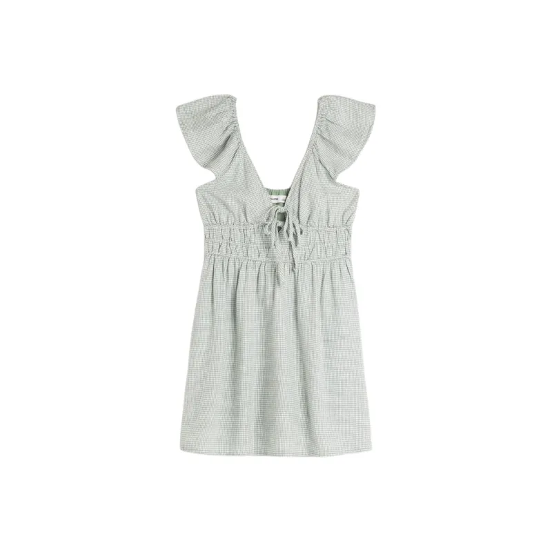 Hollister Short-Sleeved Dresses Women's Green-0