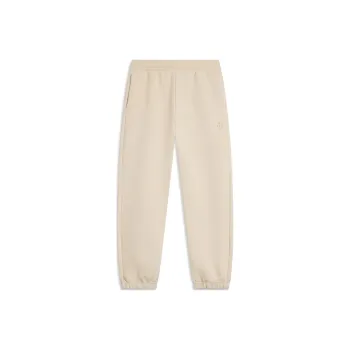 LiNing Sports Lifestyle Collection China Culture Collection Knitted Sports Pants Women's Dusty Khaki
