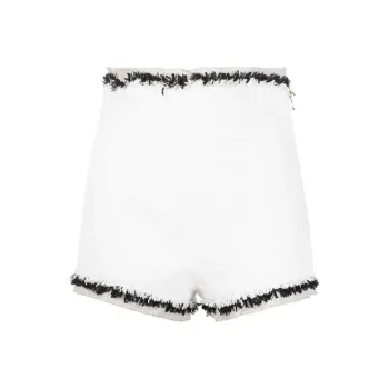 BALMAIN Casual Shorts Women's White