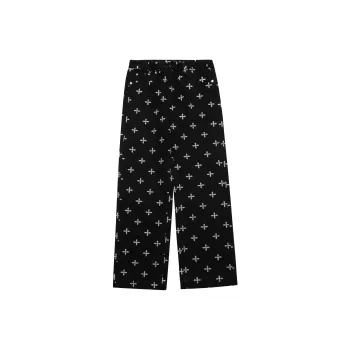 JASONWOOD Casual Pants Unisex Black