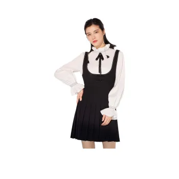 BBLLUUEE Long Sleeved Dress Women's Ink Black