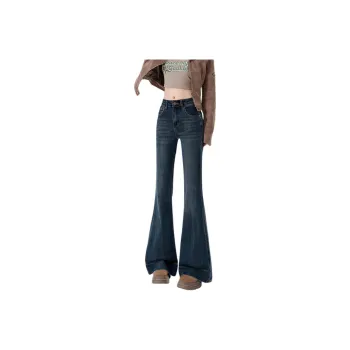 Weixi Jeans Women's Blue Black