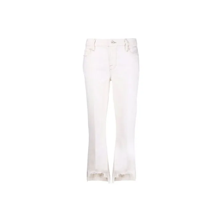 FRAME Le Crop High Waisted Cropped Jeans-0