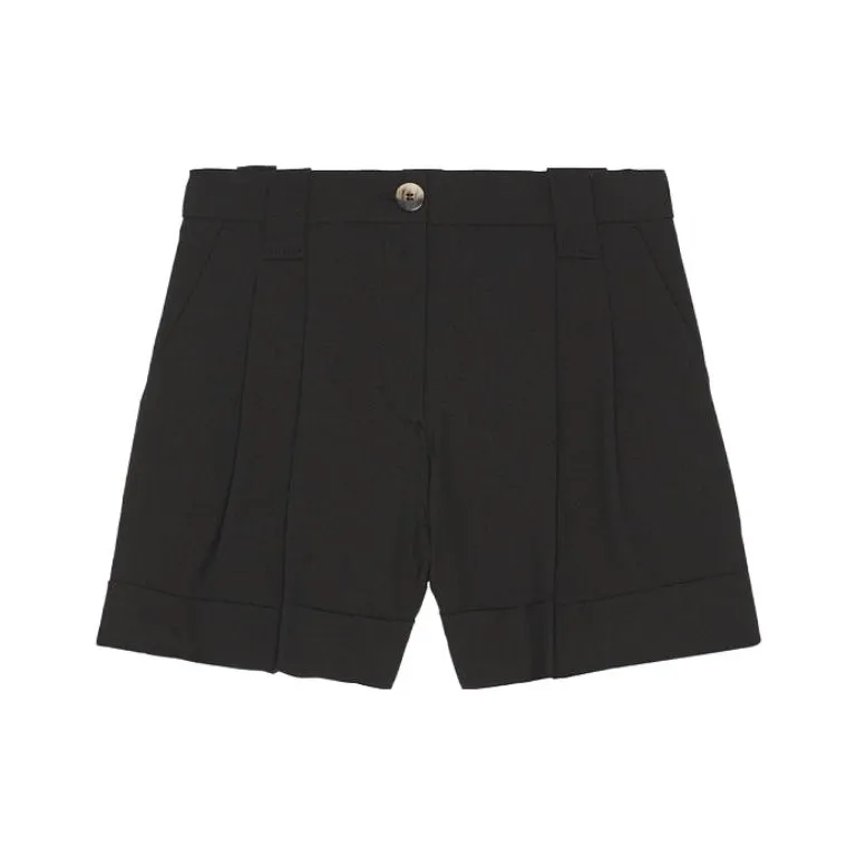 GANNI Casual Shorts Women's Black-0