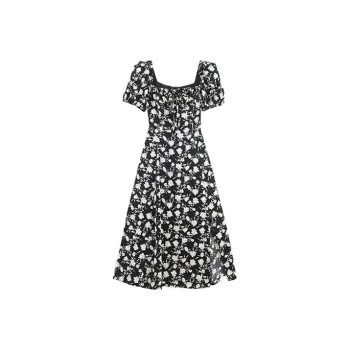 ETSE Short Sleeved Dresses Women's Multicolor
