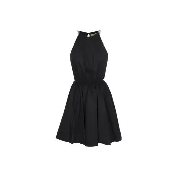 MICHAEL KORS SS22 Sleeveless Dress Women's Black