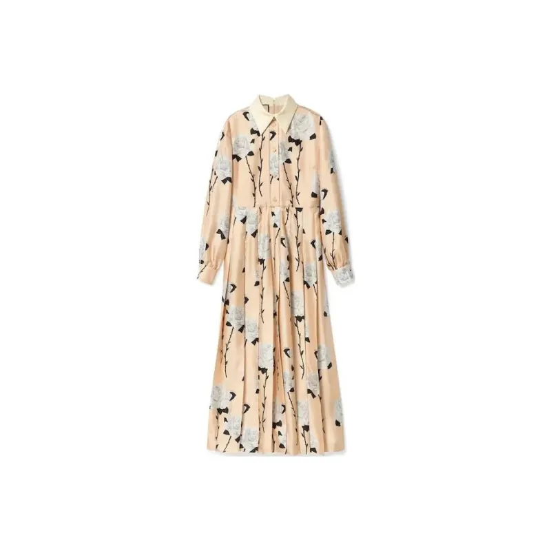 GUCCI SS24 Long-Sleeved Dresses Women's Multicolor-0