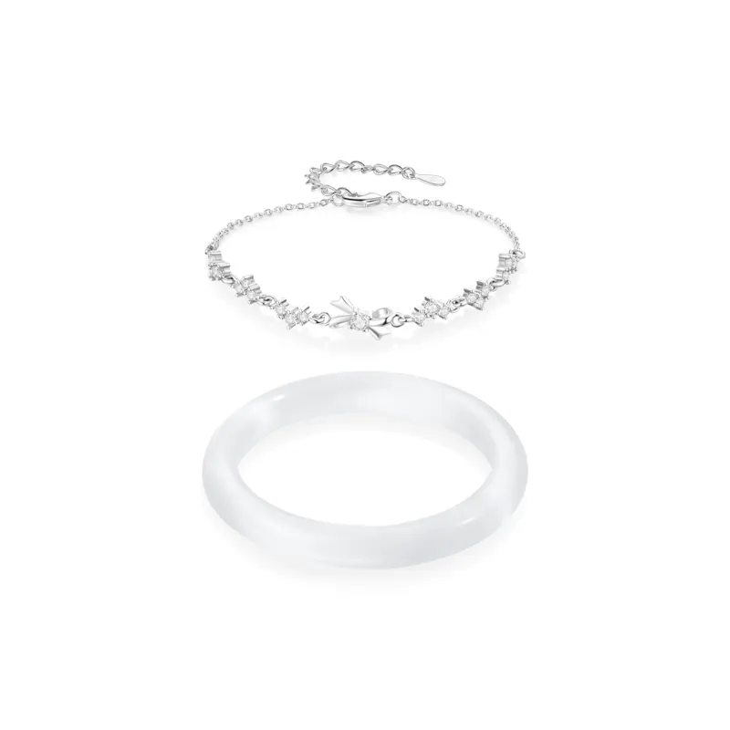 Master Kim Glass Cat Eye Bangles Women's-0