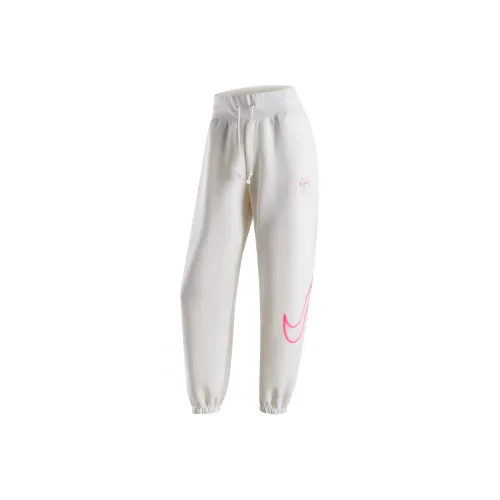 Nike SPORTSWEAR Knitted Sports Pants Women's Sail White