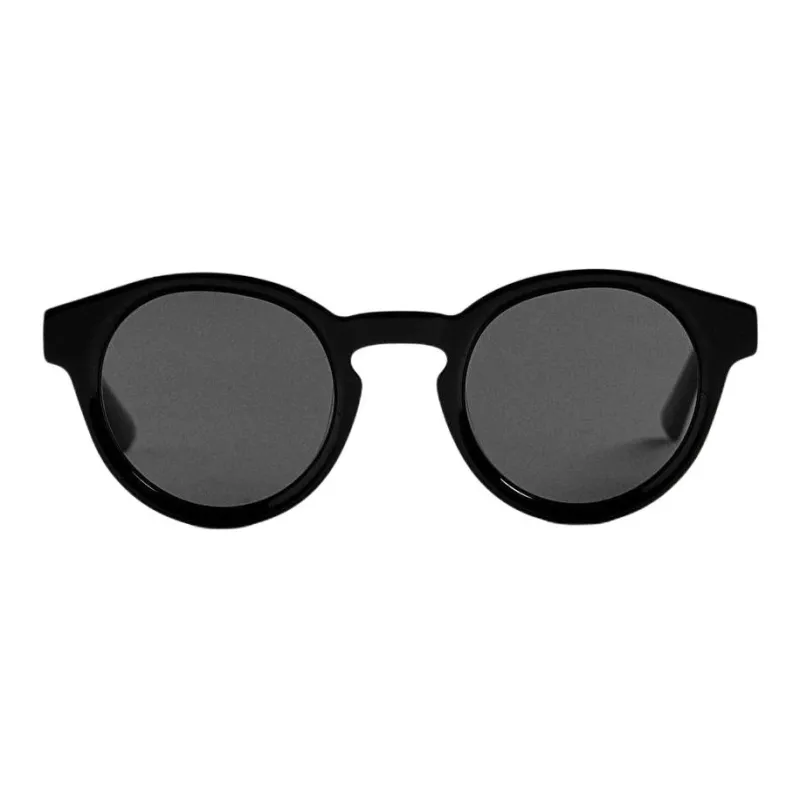 ZARA Acetate Cellulose Triacetate Round Sunglasses Men's Black-1