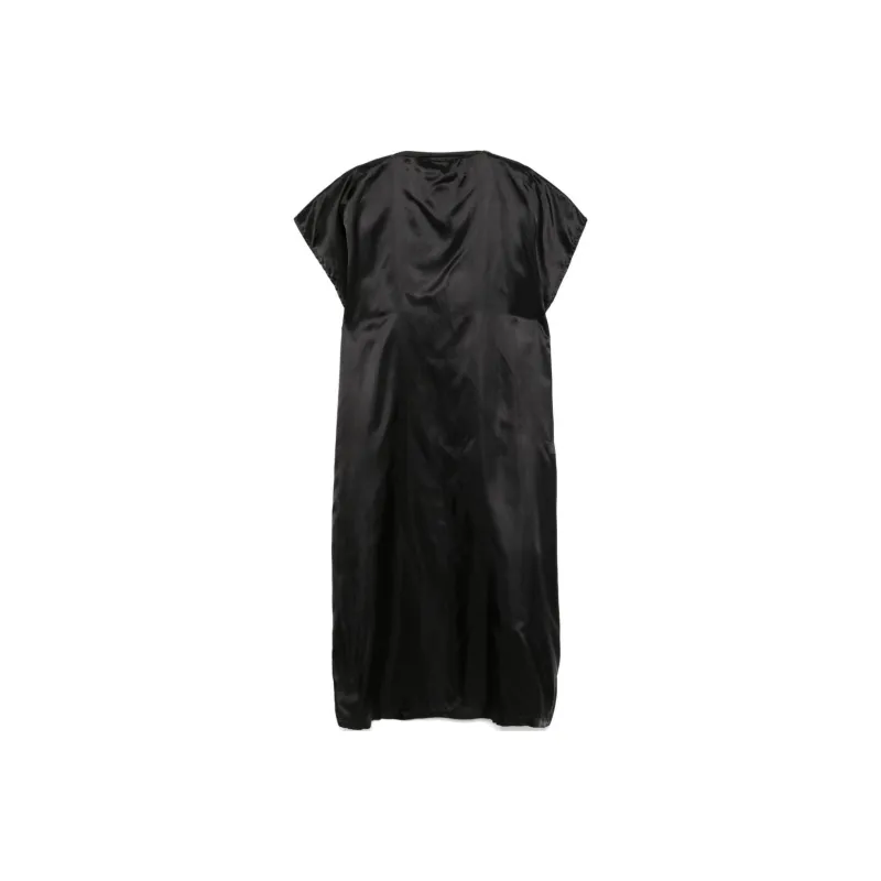 MM6 Maison Margiela Satin Maxi Dress-0