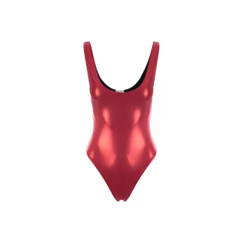 SAINT LAURENT Lamé effect Swimsuit