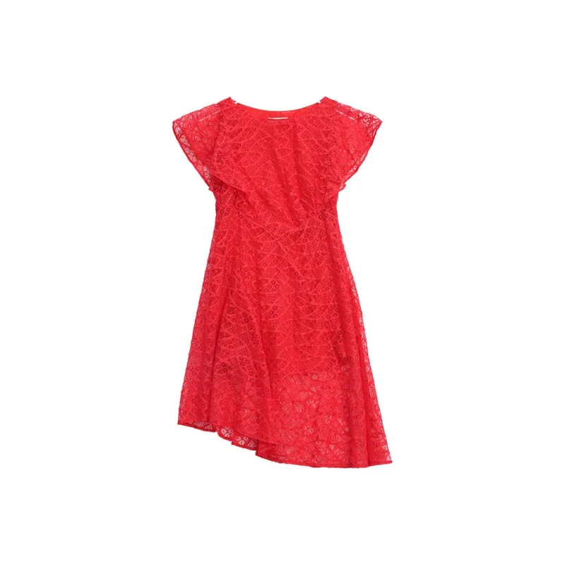 ERAL Short Sleeved Dresses Women's Cloud White-2