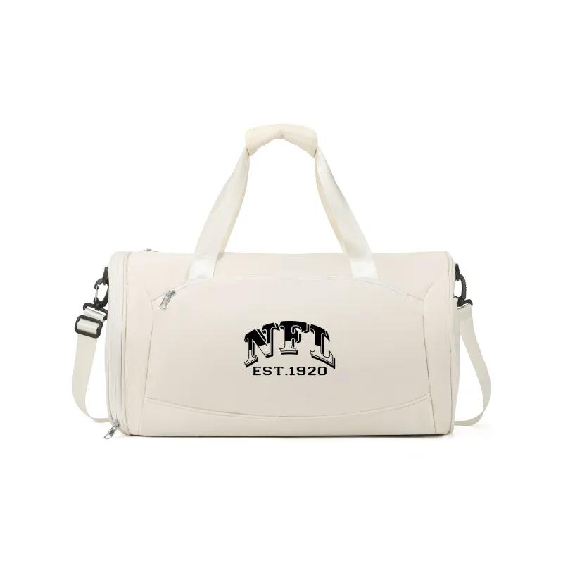 NFL Fabric Gym Bag, Travel Bag, Shoulder Bag, Crossbody Bag Unisex Multicolor-0