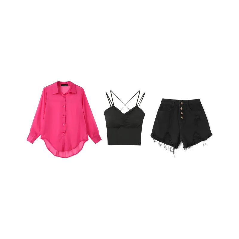 EIDOLON GRAIN Shirt Matching Set Women's-0