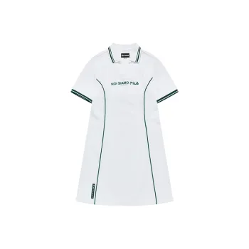 FILA FUSION Short Sleeved Dresses Women's Standard White
