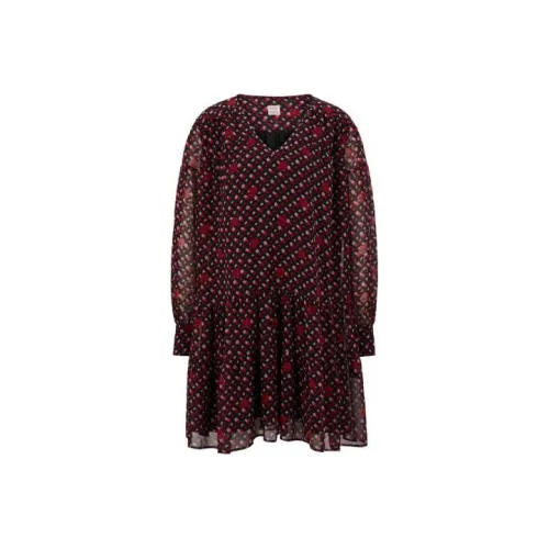HUGO BOSS HUGO BOSS X LOONEY TUNES SS23 Long Sleeved Dresses Women's Black