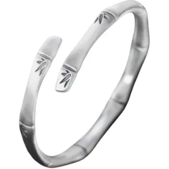 HAOYINFANG 999 Fine Silver Bangles Women's