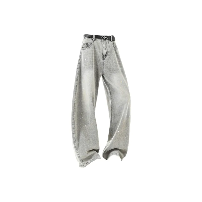 F·dragon Jeans Unisex Gray-0