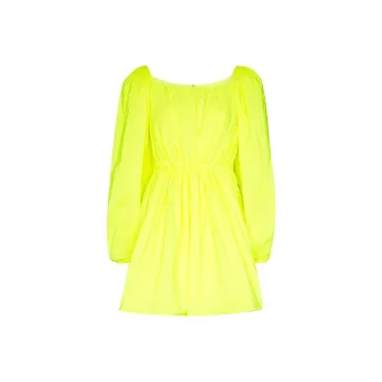 Valentino Long-Sleeved Dresses Women's Yellow