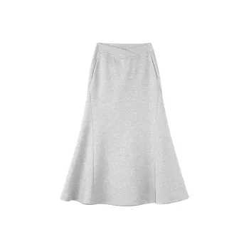 ROARINGWILD Fishtail Dress Women's Gray, Black