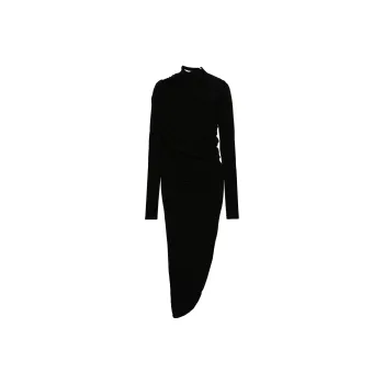 Christopher Esber Asymmetric Draped Maxi Dress