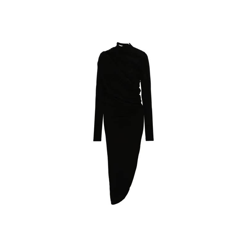 Christopher Esber Asymmetric Draped Maxi Dress-0