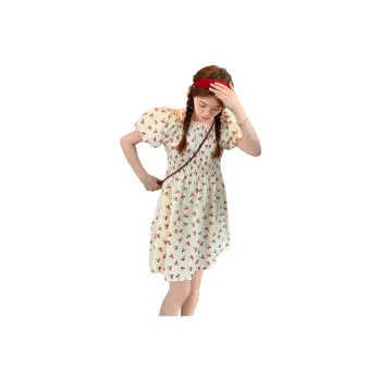 Juden Choi Short-Sleeved Dresses Women's Apricot