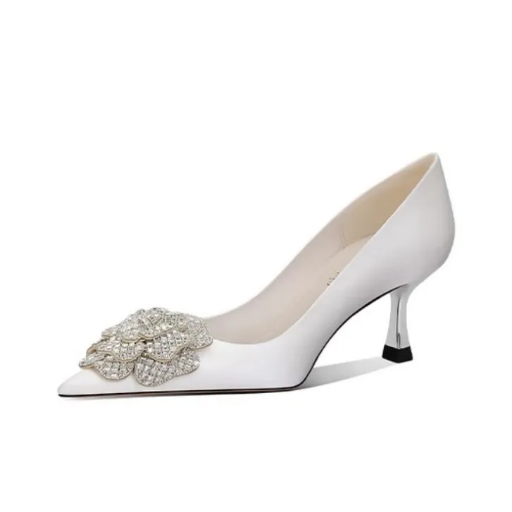 JESSICA SOPHIA Slim Heel High Heels 5.5cm Women's-5
