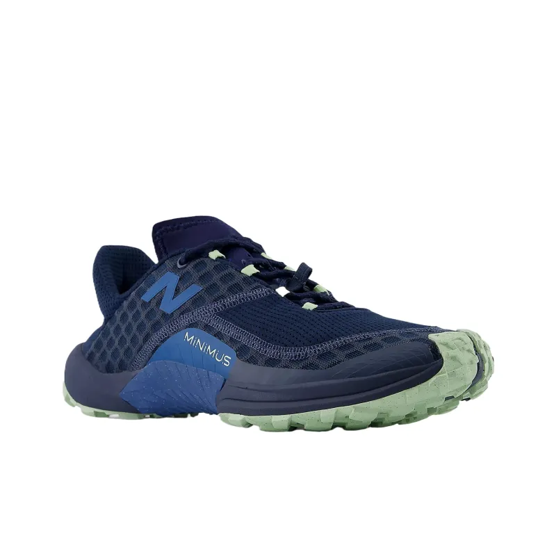 New Balance Minimus Trail Low Top Running Shoes Men's Blue 2E-2