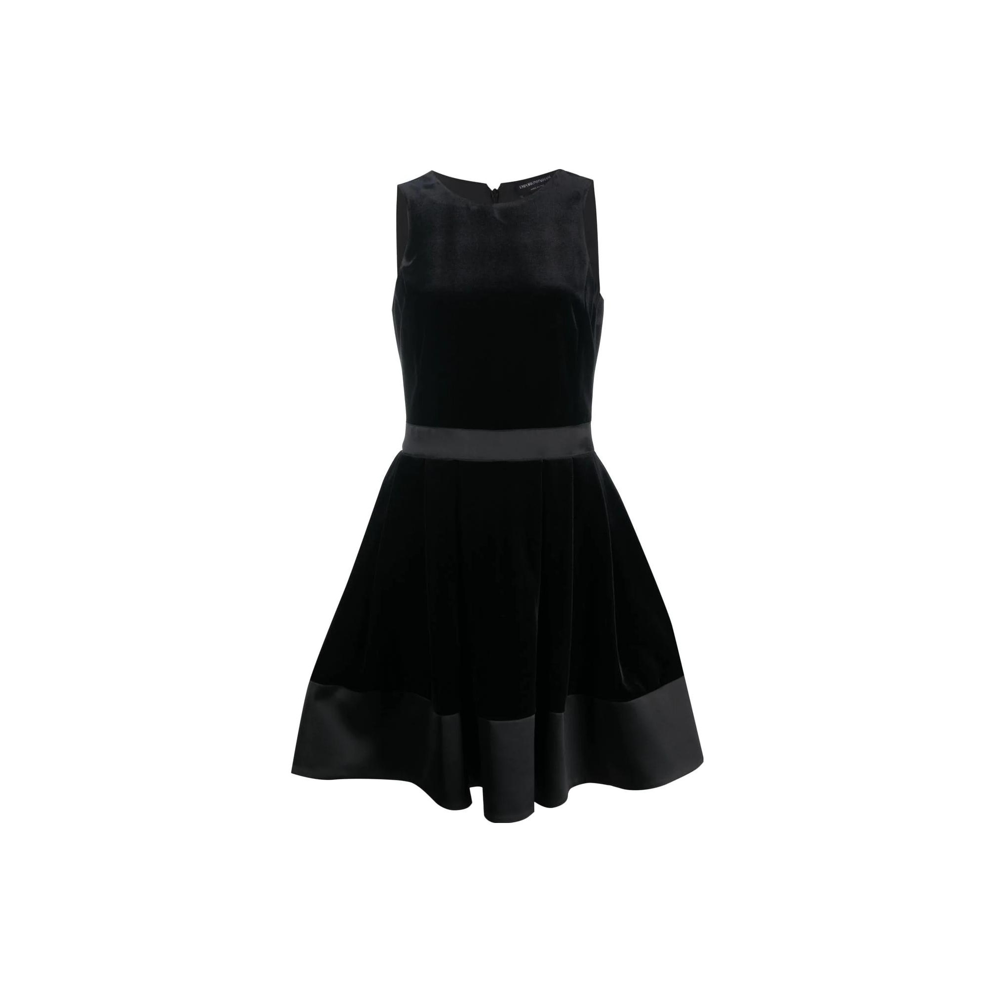 Emporio Armani Black Dresses on Sale & Authentic - POIZON